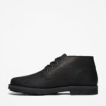 Bottine Chukka mi-haute imperméable à lacets Alden Brook - noir