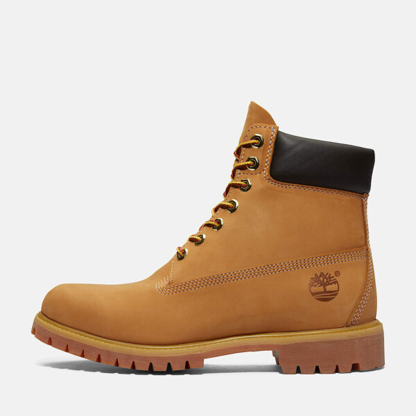 6-inch Boot imperméable à lacets - jaune