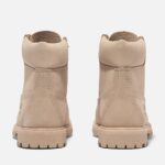 6-inch Boot imperméable à lacets - beige