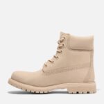 6-inch Boot imperméable à lacets - beige