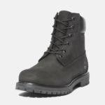 6-inch Boot imperméable à lacets - noir