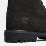 6-inch Boot imperméable à lacets - noir